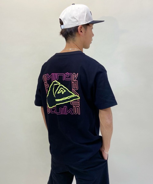 Quiksilver(クイックシルバー)の「QUIKSILVER/クイックシルバー バックプリントTシャツ QST211037(Tシャツ/カットソー・メンズ・ブラック/ホワイト・M/L)」の8枚目の写真