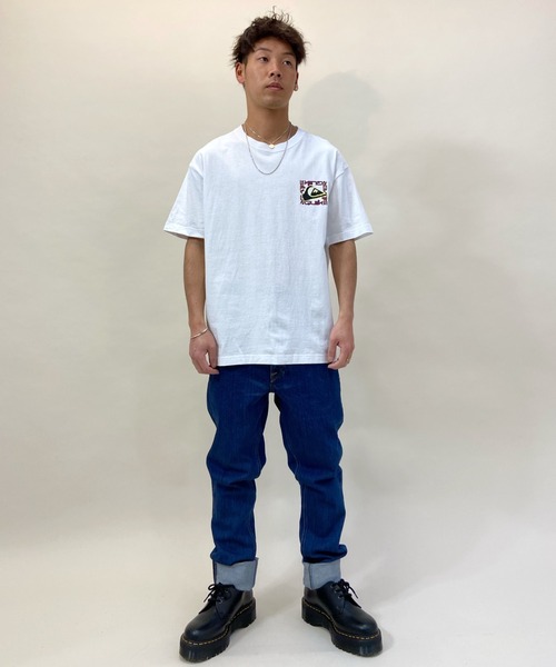 Quiksilver(クイックシルバー)の「QUIKSILVER/クイックシルバー バックプリントTシャツ QST211037(Tシャツ/カットソー・メンズ・ブラック/ホワイト・M/L)」の18枚目の写真