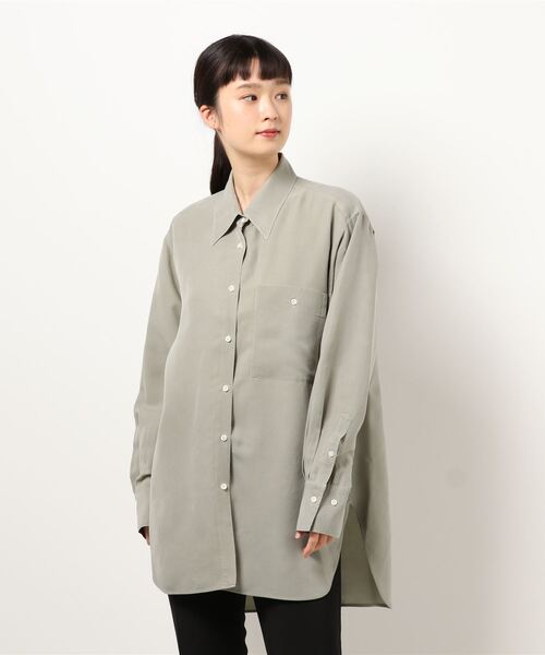 IENA（イエナ）の「シルクオーバーダイシャツ◇（シャツ