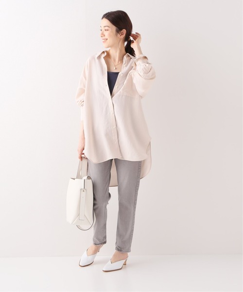 IENA（イエナ）の「シルクオーバーダイシャツ◇（シャツ