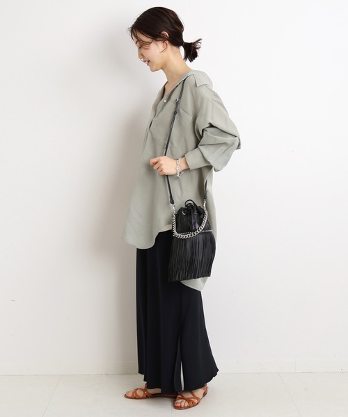 IENA（イエナ）の「シルクオーバーダイシャツ◇（シャツ