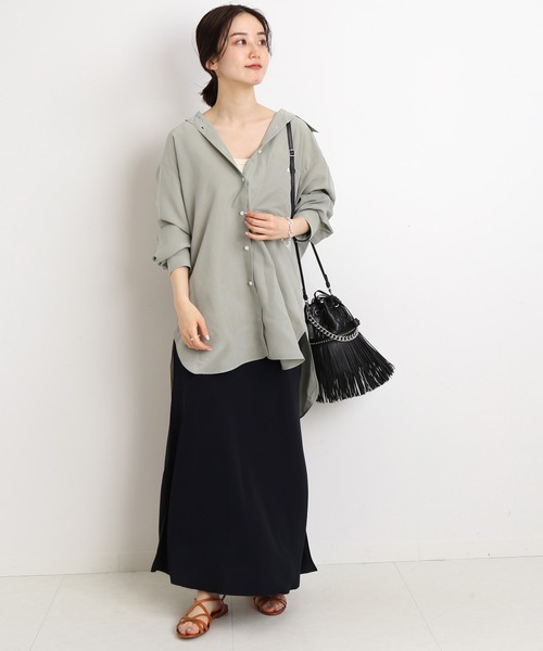 IENA（イエナ）の「シルクオーバーダイシャツ◇（シャツ