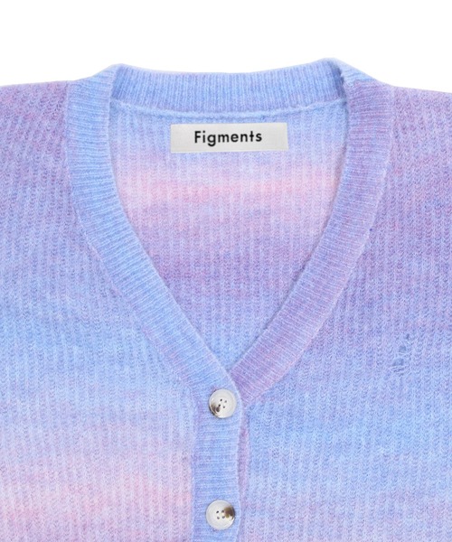 Figments(フィグメンツ)の「グラデーションカーディガン(カーディガン/ボレロ・レディース・パープル/グレー・FREE)」の6枚目の写真