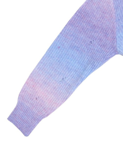 Figments(フィグメンツ)の「グラデーションカーディガン(カーディガン/ボレロ・レディース・パープル/グレー・FREE)」の8枚目の写真