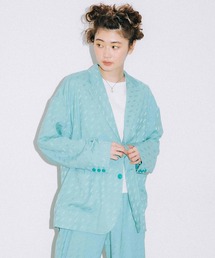 X-girl | MILLS LOGO JACQUARD JACKET(ブルゾン)