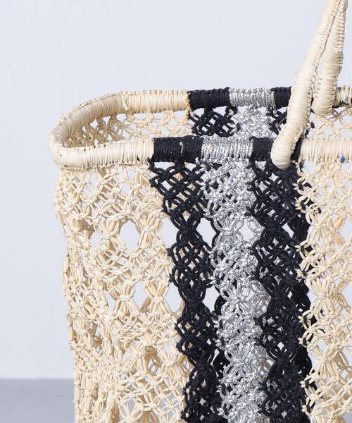 AKRA(アクラ)の「<AKRA(アクラ)>MARGO バッグ◆(かごバッグ・レディース・ナチュラル・FREE)」の5枚目の写真