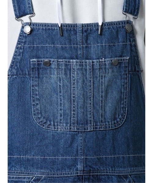 FREE GATE（フリーゲート）の「【WEB限定販売】フリーゲート/FREEGATE デニムオーバーオール（サロペット/オーバーオール・メンズ・ネイビー/ブルー/ブルー系その他・X-LARGE/LARGE/MEDIUM）」の10枚目の写真