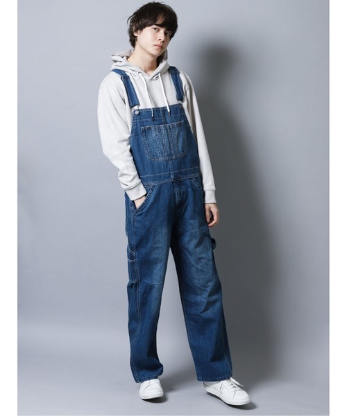 FREE GATE（フリーゲート）の「【WEB限定販売】フリーゲート/FREEGATE デニムオーバーオール（サロペット/オーバーオール・メンズ・ネイビー/ブルー/ブルー系その他・X-LARGE/LARGE/MEDIUM）」の17枚目の写真