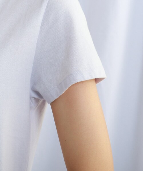 JET（ジェット）の「◆【ウォッシャブル】ベーシックコットンTシャツ（Tシャツ/カットソー・レディース・ピンク系/ブラック/ホワイト/ライトブルー・04/80）」の17枚目の写真