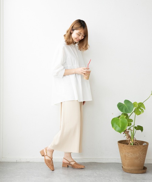 menue(メヌエ)の「シャーリングクロスストラップパンプス(サンダル・レディース・アイボリー/ブラック/ベージュ系その他/パイソン・XS/S/M/L/LL/3L)」の13枚目の写真