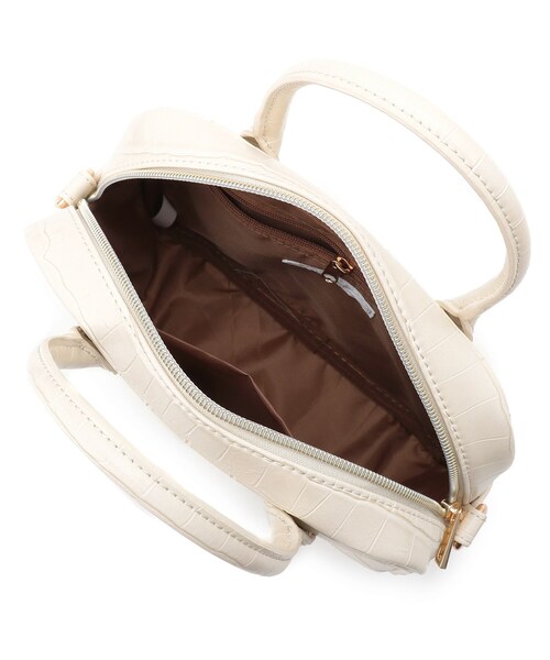 DRESKIP（ドレスキップ）の「◆アソートデザインスクエアショルダー（ショルダーバッグ・レディース・グレー系4/アイボリー系3/キャメル・00）」の8枚目の写真