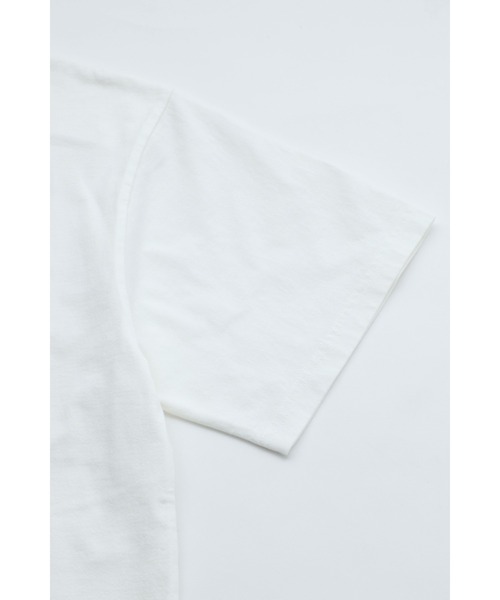 X-girl（エックスガール）の「LEOPARD OVAL LOGO S/S TEE（Tシャツ/カットソー・レディース・ブラック/ライトパープル/ホワイト/ベージュ・M/S/XL/L）」の15枚目の写真