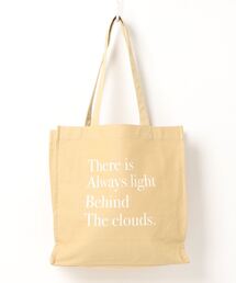 キャンバスロゴスクエアトートバッグ