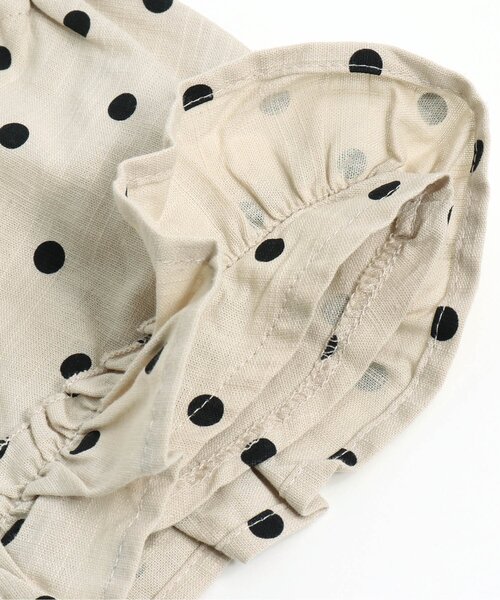 Seraph（セラフ）の「/4色3柄ボックスシルエットサックワンピ（ワンピース・キッズ・ピンク/ベージュ/ネイビー/イエロー・80/110/120/100/95/130/90/140）」の10枚目の写真