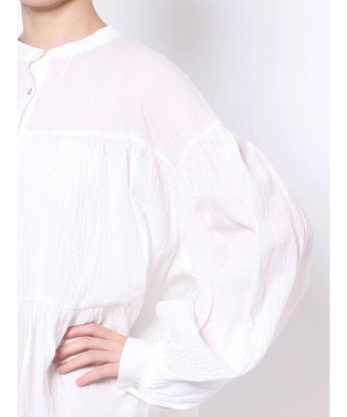 Ungrid（アングリッド）の「【WEB限定】ティアードミニワンピース（ワンピース・レディース・ブラック/オフホワイト/オレンジ/ライトイエロー・FREE）」の21枚目の写真