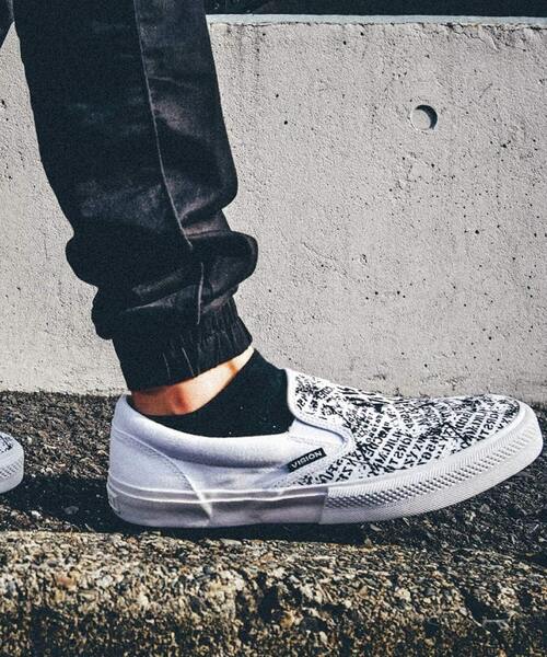セール ブランド古着 スリッポン スリッポン Vision Street Wear ヴィジョンストリートウェア のファッション通販 Zozoused