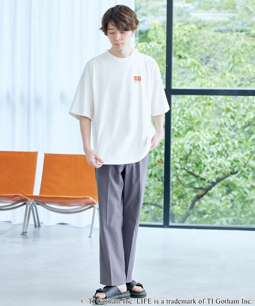 LIFE（ライフ）の「LIFE/ライフ 別注コラボ オーバーサイズ アソートフォトプリント半袖カットソー（Tシャツ/カットソー・メンズ・ホワイト系その他3/ブラック系その他2/ブラック系その他3/ブラック系その他/ホワイト系その他2/ホワイト系その他・M/L）」の9枚目の写真