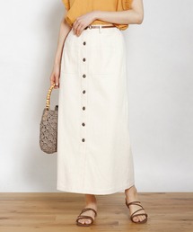 Crisp | ツイルロングタイトスカート(スカート)