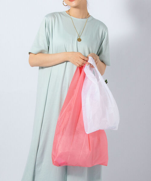 NOLLEY’S（ノーリーズ）の「HUNG BAG “XL”（エコバッグ/サブバッグ・レディース・ホワイト/ブラック/ベージュ/ピンク/イエロー・FREE）」の14枚目の写真