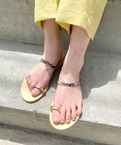 NICOLAS LAINAS/ニコラスライナス】TONGS SANDAL（サンダル