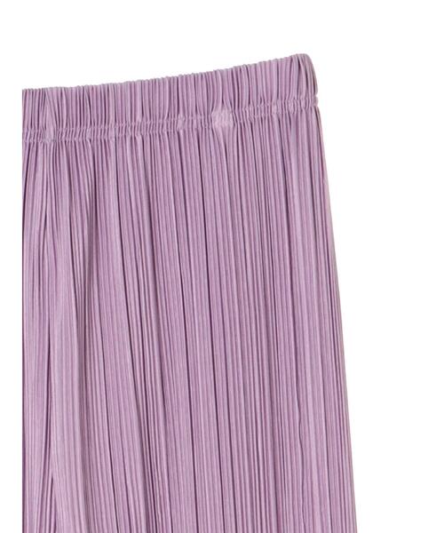 earth music&ecology（アースミュージックアンドエコロジー）の「すきな丈プリーツパンツ ＊（その他パンツ・レディース・ブラック/ブラウン/イエロー/ミント/ラベンダー/ライトベージュ・FREE）」の17枚目の写真