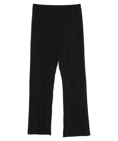 earth music&ecology（アースミュージックアンドエコロジー）の「すきな丈プリーツパンツ ＊（その他パンツ・レディース・ブラック/ブラウン/イエロー/ミント/ラベンダー/ライトベージュ・FREE）」の20枚目の写真