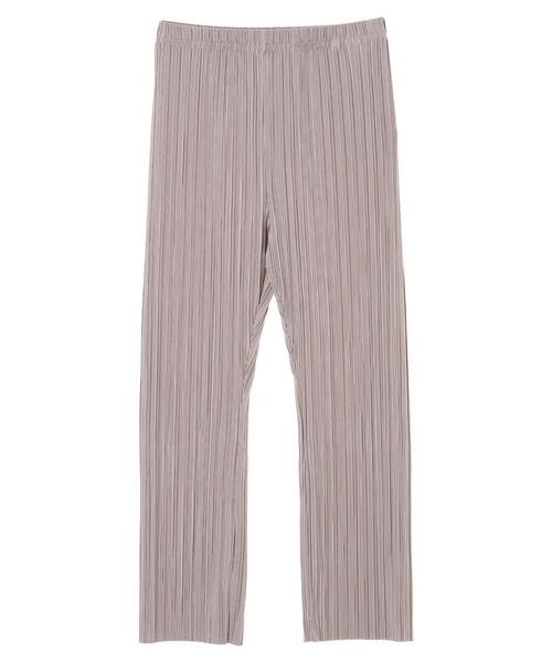 earth music&ecology（アースミュージックアンドエコロジー）の「すきな丈プリーツパンツ ＊（その他パンツ・レディース・ブラック/ブラウン/イエロー/ミント/ラベンダー/ライトベージュ・FREE）」の21枚目の写真