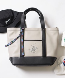 【BEVERLY HILLS POLO CLUB】ポロPUトートバッグ BH2008N