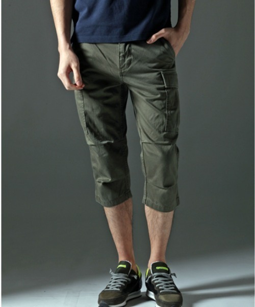 Avirex アヴィレックス の Avirex アヴィレックス メンズ Fatigue Cropped Pants ファティーグ クロップドパンツ その他パンツ Wear