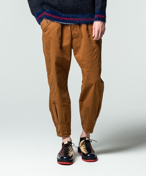 glamb(グラム)の「Hem tuck work pants / ヘムタックワークパンツ glamb(グラム)の「Hem tuck work pants / ヘムタックワークパンツ