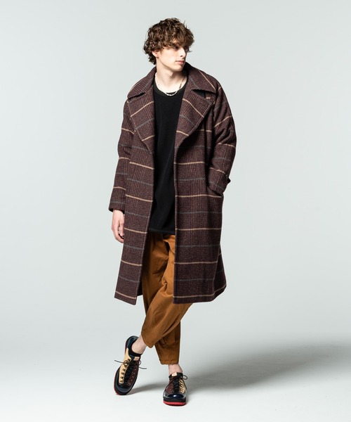 glamb（グラム）の「Hem tuck work pants / ヘムタックワークパンツ