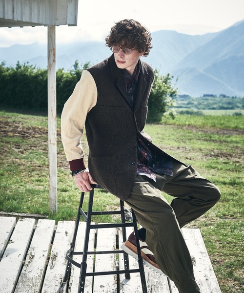 glamb ヘムタックワークパンツ　完売商品 glamb（グラム）の「Hem tuck work pants / ヘムタックワークパンツ