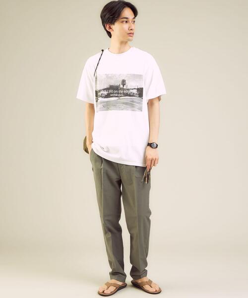 FUNG（ファング）の「[ ファング ] FUNG LIVE LIFE 半袖 Tシャツ  カットソー（Tシャツ/カットソー・メンズ・ホワイト・MEDIUM/LARGE）」の6枚目の写真