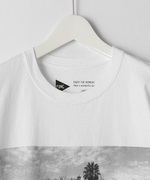 FUNG（ファング）の「[ ファング ] FUNG LIVE LIFE 半袖 Tシャツ  カットソー（Tシャツ/カットソー・メンズ・ホワイト・MEDIUM/LARGE）」の9枚目の写真
