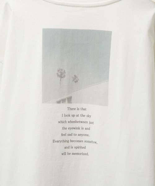 Chillfar(チルファー)の「半袖アソートフォトプリントTシャツ(Tシャツ/カットソー・レディース・ホワイト/ブラック/ホワイト系/ホワイト系1/ホワイト系2/ホワイト系3・FREE)」の11枚目の写真