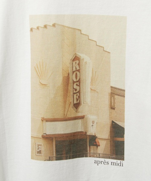 Chillfar(チルファー)の「半袖アソートフォトプリントTシャツ(Tシャツ/カットソー・レディース・ホワイト/ブラック/ホワイト系/ホワイト系1/ホワイト系2/ホワイト系3・FREE)」の16枚目の写真