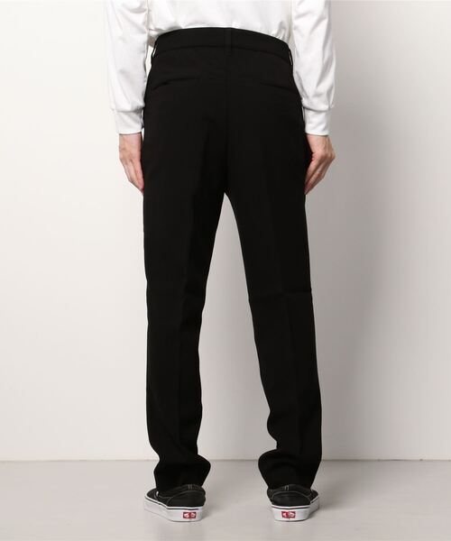 ATTACHMENT（アタッチメント）の「PE/RY DOUBLE CLOTH CENTER CREASE TROUSERS（スラックス・メンズ・ブラック/ブラウン/オフホワイト・1/2/3）」の12枚目の写真
