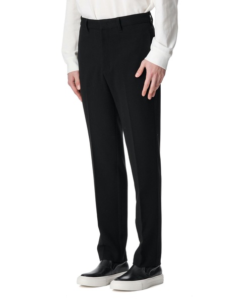 ATTACHMENT（アタッチメント）の「PE/RY DOUBLE CLOTH CENTER CREASE TROUSERS（スラックス・メンズ・ブラック/ブラウン/オフホワイト・1/2/3）」の8枚目の写真