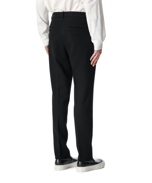 ATTACHMENT（アタッチメント）の「PE/RY DOUBLE CLOTH CENTER CREASE TROUSERS（スラックス・メンズ・ブラック/ブラウン/オフホワイト・1/2/3）」の9枚目の写真