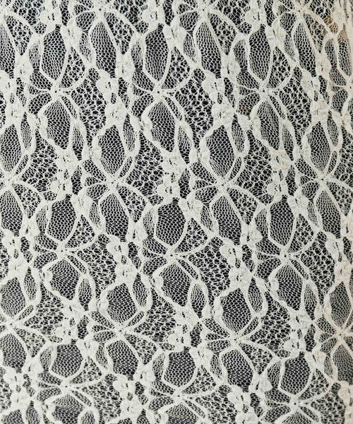 MADEMOISELLE ROPE'(マドモアゼル ロペ)の「<春まで使える>ストレッチフラワーレースプルオーバー(Tシャツ/カットソー・レディース・ホワイト/ブラック/オフホワイト/ブルー系その他6・38)」の22枚目の写真