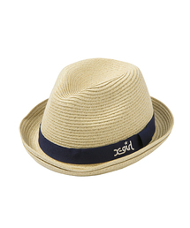 X-girl Stages | 【VERY(ベリー)5月号掲載商品】XGS STRAW HAT LOGO(ハット)