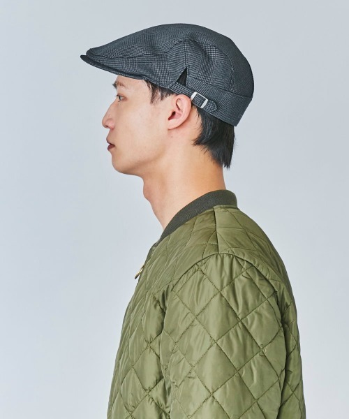 OVERRIDE（オーバーライド）の「OVERRIDE WOOL LIKE HUNTING（ハンチング/ベレー帽・メンズ・マスタード/ブラック/ダークグレー/グレー・61cm/L/59cm/M）」の16枚目の写真