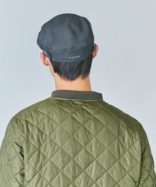 OVERRIDE（オーバーライド）の「OVERRIDE WOOL LIKE HUNTING（ハンチング/ベレー帽・メンズ・マスタード/ブラック/ダークグレー/グレー・61cm/L/59cm/M）」の17枚目の写真