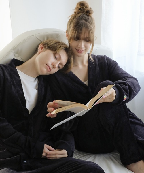 ボアカーディガンセット / ワンマイルウェア / あったか もこもこ