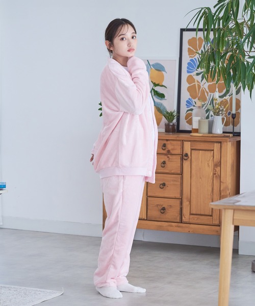 ボアカーディガンセット / ワンマイルウェア / あったか もこもこ