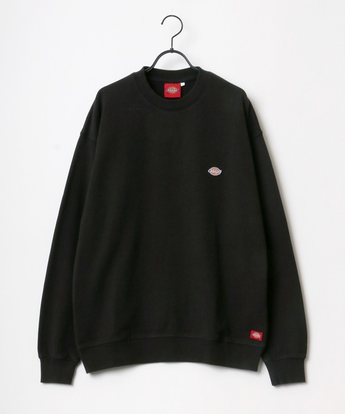 Dickies(ディッキーズ)の「Dickies/ディッキーズ オーバーサイズ ミニロゴワッペン ワンポイント刺繍 スウェット レディース メンズ トレーナー(スウェット・メンズ・ホワイト/ブラック/ベージュ/サックスブルー/グリーン/オートミール/グレイッシュベージュ/ピンク/キャメル/ベージュ系その他/ダークグリーン・M/L/XL)」の13枚目の写真