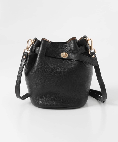 URBAN RESEARCH ROSSO WOMEN（アーバンリサーチ　ロッソ）の「GIANNI NOTARO　ベルトショルダーバッグ（ショルダーバッグ・レディース・ブラック・-）」の6枚目の写真