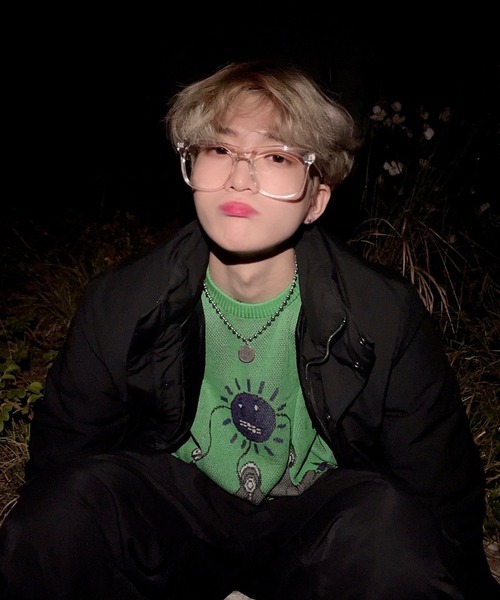 anown（アノン）の「クルーネック　配色ジャカード 編み セーター【インフルエンサー よん×anown 限定コラボ】（ニット/セーター・メンズ・ホワイト/ブラック/ライトグリーン・S/M/L）」の15枚目の写真