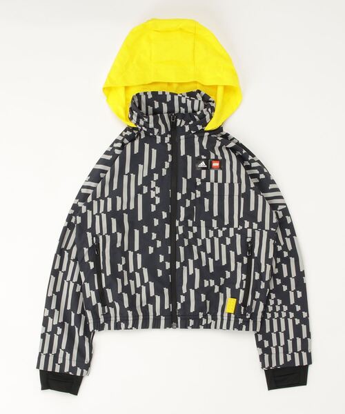 adidas（アディダス）の「LEGO ムーブ WND. READY ウインドブレーカー [LEGO Move WND. READY Windbreaker] アディダス (キッズ／子供用)（ナイロンジャケット・キッズ・グレー系その他・110/120/130/140/150/160）」の5枚目の写真