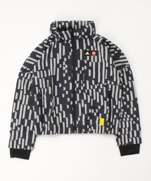adidas（アディダス）の「LEGO ムーブ WND. READY ウインドブレーカー [LEGO Move WND. READY Windbreaker] アディダス (キッズ／子供用)（ナイロンジャケット・キッズ・グレー系その他・110/120/130/140/150/160）」の6枚目の写真